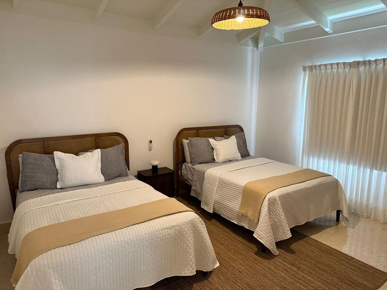 Habitación con dos camas